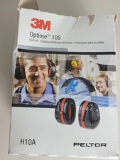 3M Optime 105 Over the Head Earmuffs H10A Peltor New 