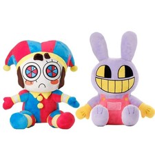 2x Digitaler Zirkus Plüsch süß der Clown u...