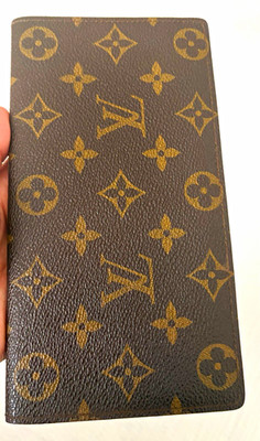 Louis Vuitton Monogram 1980s Brazza Wallet