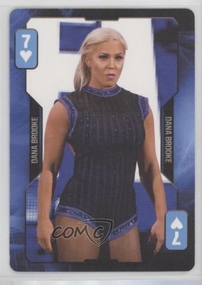 2019 Aquarius WWE Divas Evolution Playing Cards Dana Brooke #7H e6j