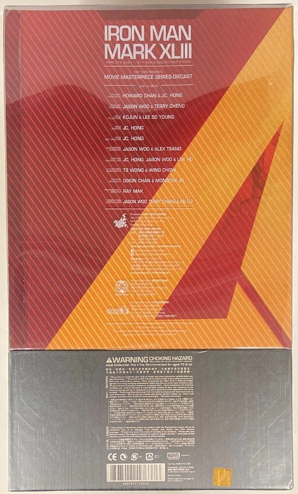 Hot Toys Avengers Age of Ultron IRON MAN MARK 43 XLIII DIECAST 1/6 Action Figure - image 2 of 4