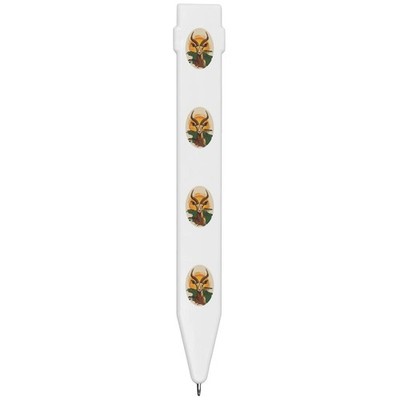 Flacher Magnetstift ''Springbock Portrait mit afrikanischer Landschaft'' (MP00027321)