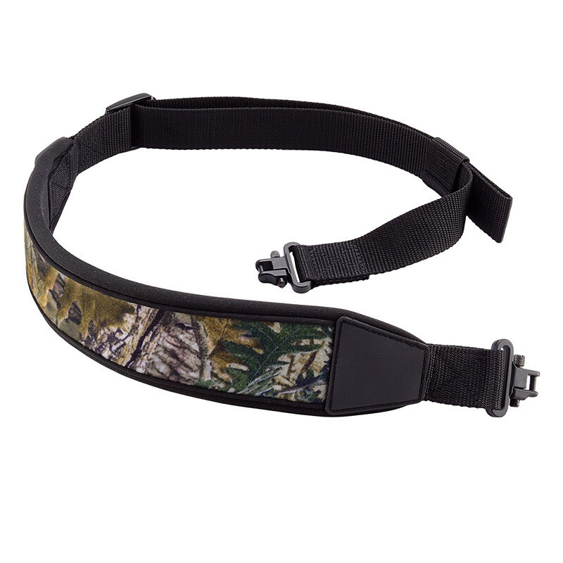 1/2PK Two Point Camouflage Rifle Gun Sling +Swivels Nonslip Shoulder