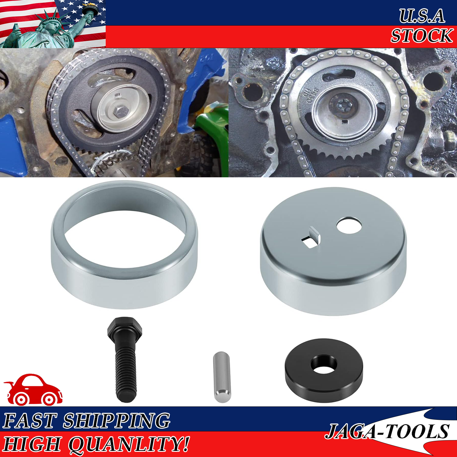 Mechanical Fuel Pump Eccentric Kit For Ford Small 260 289 302 351W 351C