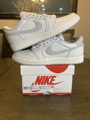 靴 Nike Air Jordan 1 Low '85 \"Neutral Grey\" Jordan 1 Retro Low '85 Neutral Grey Men's - FB9933-100 - US
