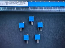 5Pcs 3296Y-1-502LF Bourns 5kOhm Trimming Potentiometer PC Pin Top Adjust Trimpot
