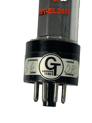 Groove Tubes GT-EL34R GT EL34 R Amplifier Tube | eBay