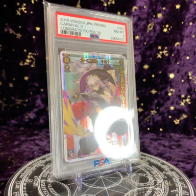 PSA 8 Wixoss Congratulation SPK02-10C CARNIVAL 0 Holo Promo Card