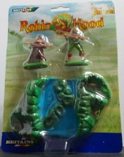 Britains DT 1996 "Robin Hood" Step/Stone version -'Little John  Friar Tuck'