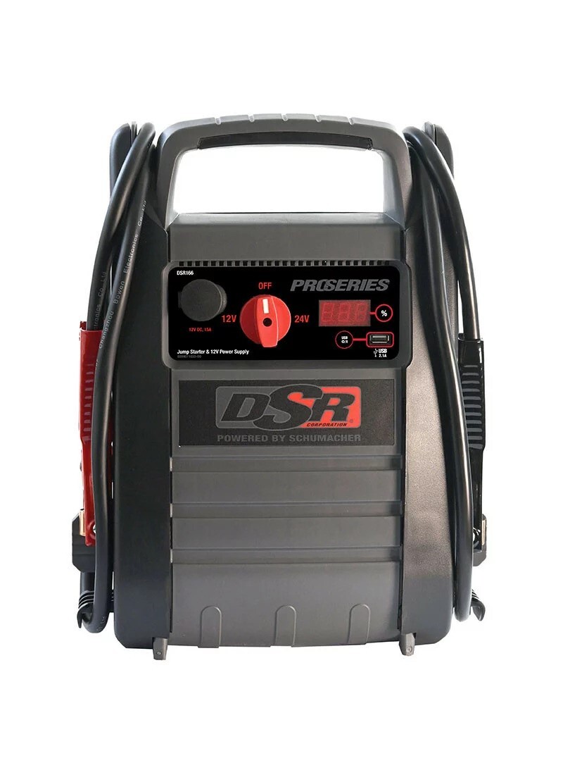 Schumacher Electric DSR166 ProSeries 4400A 12V/24V Jump Starter and Car Battery