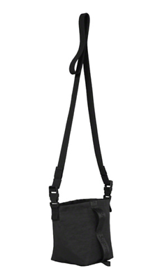 New Supreme Neck Pouch Bag Black Embossed Box Logo Fall Winter