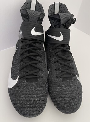 Nike Alpha Menace Elite 2 Black Football Cleats FlyKnit  Mens Size 13.5 W. New Nike Alpha Menace Elite 2 Black Football Cleats FlyKnit Mens  main image 2