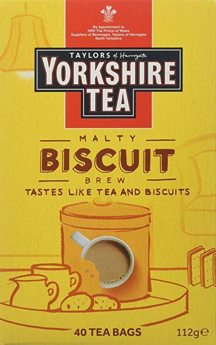 Yorkshire Tea Biscuit Brew Box Of 40 Tea Bags | eBay UK