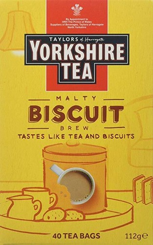 Yorkshire Tea Biscuit Brew Box Of 40 Tea Bags - Picture 7 of 9