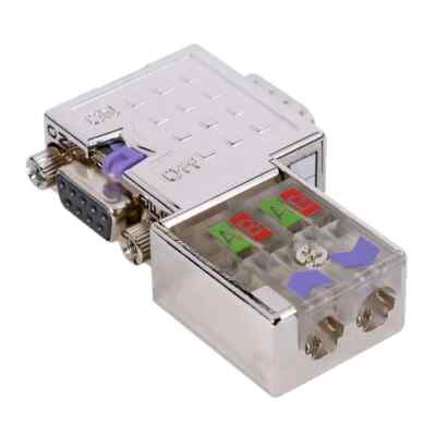 Profibus 90° Stecker mit LEDs - VIPA 972-0DP10 Feldbusmodul