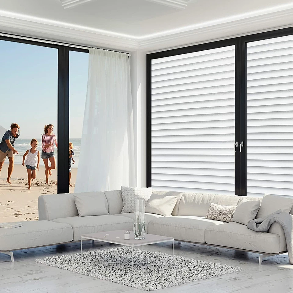 Sichtschutzfolie Milchglasfolie Fensterfolie Fenster Folie Selbstklebend Bdsregg - Bild 2 von 4