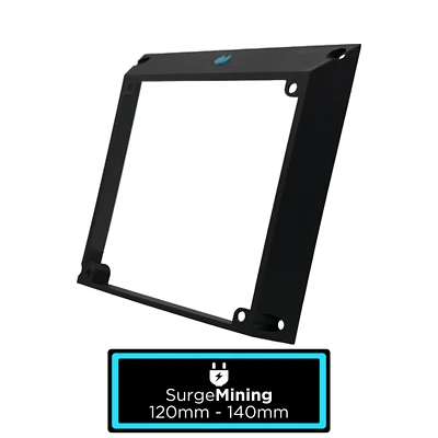 ANTMINER 120mm to 140mm Fan Duct Reducer Increaser Silencer Crypto ASIC Miner S9 L3