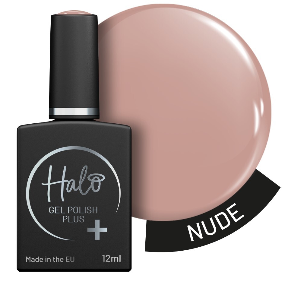 Halo Gel Polish Plus (Nude) HEMA-Free Vegan 12ml