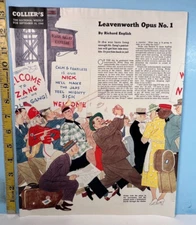 1942 LEATHERNECK OPUS No. 1 Advertisement from Colliers Magazine