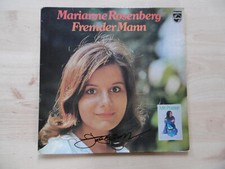 Marianne Rosenberg autograph signed LP cover "stranger man" vinyl