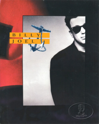 BILLY JOEL 1989 STORM FRONT Tour Concert Program Tour Book | eBay