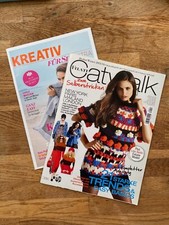 Strickhefte Lana Grossa Filati CATWALK und FÜR SIE KREATIV Ponchos Schals Pullis