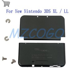 Replacement For New Nintendo 3DS XL / LL Shell Top Bottom Black Housing Cover