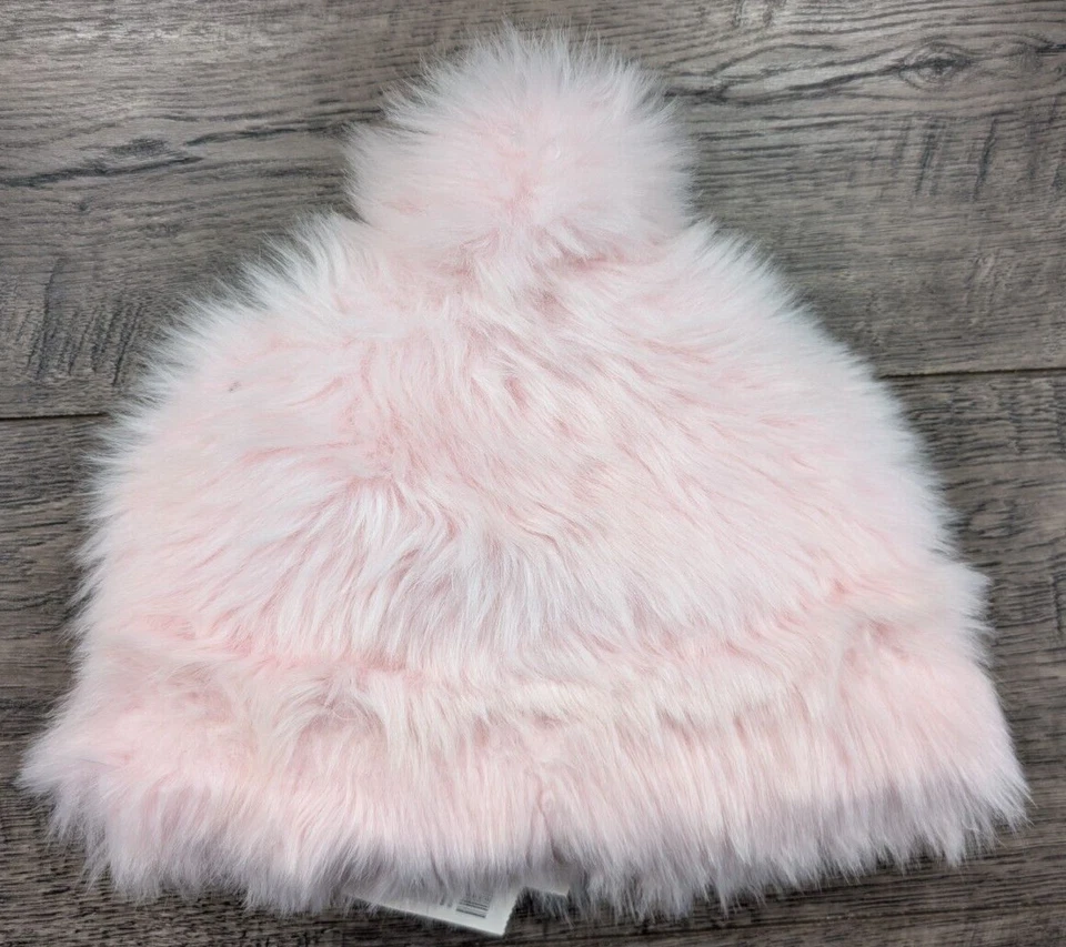 Ropa Bebé Niña Nuevo Gymboree 0-6 Meses Rosa Peludo 2004 Sombrero de Vacaciones Foto 3 de 3