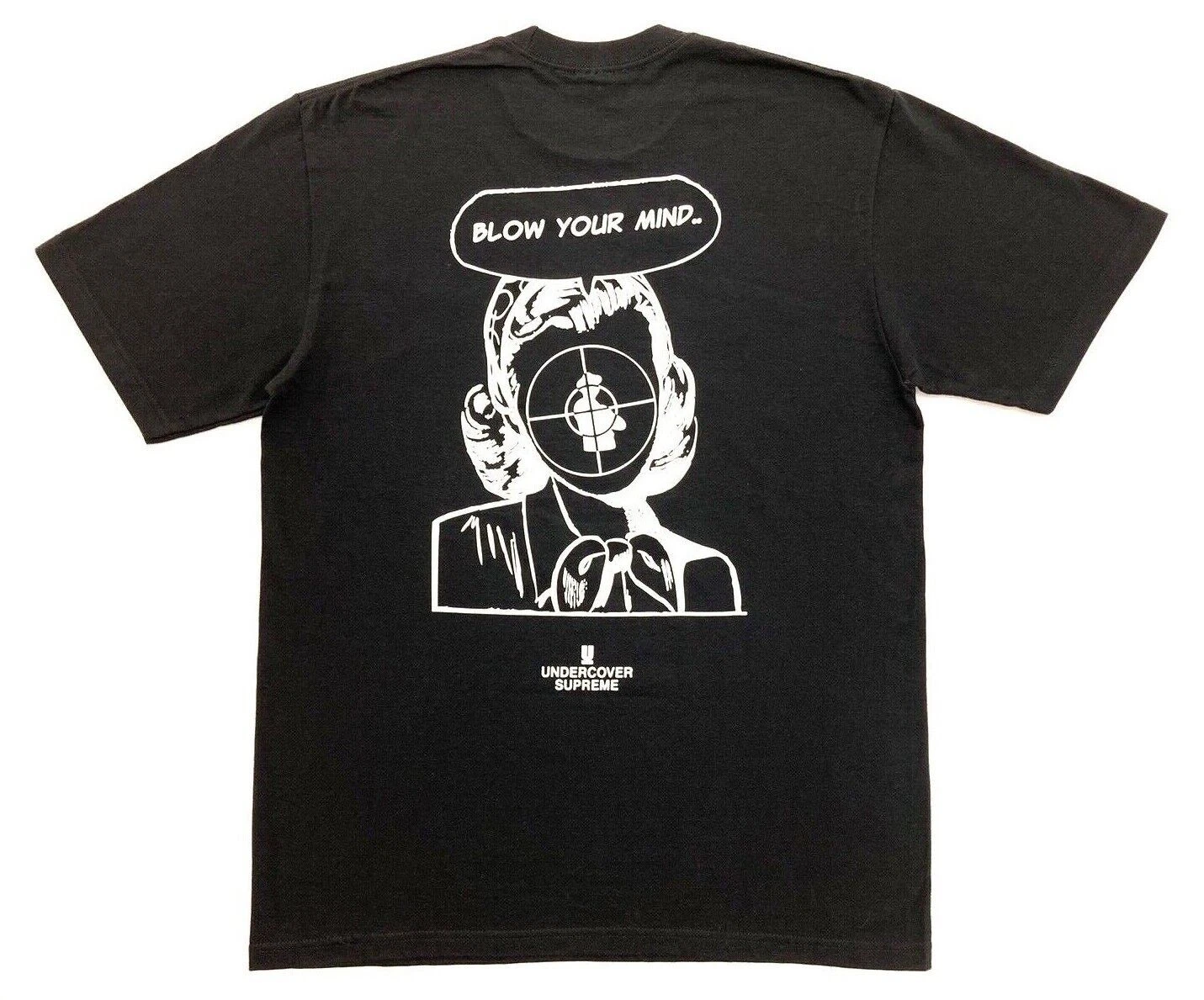 Tee shirt Supreme x Undercover x Public Enemy Blow Your Mind noir M Rap moyen DS