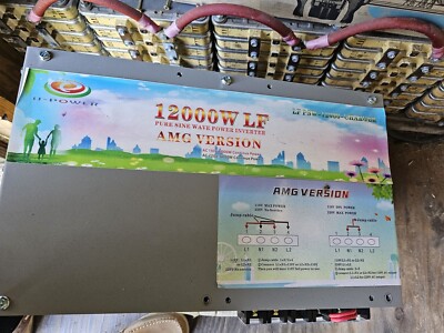 Fault & Not Work 12000W LF SP Pure Sine Wave Power Inverter DC24V/AC110V220V60Hz