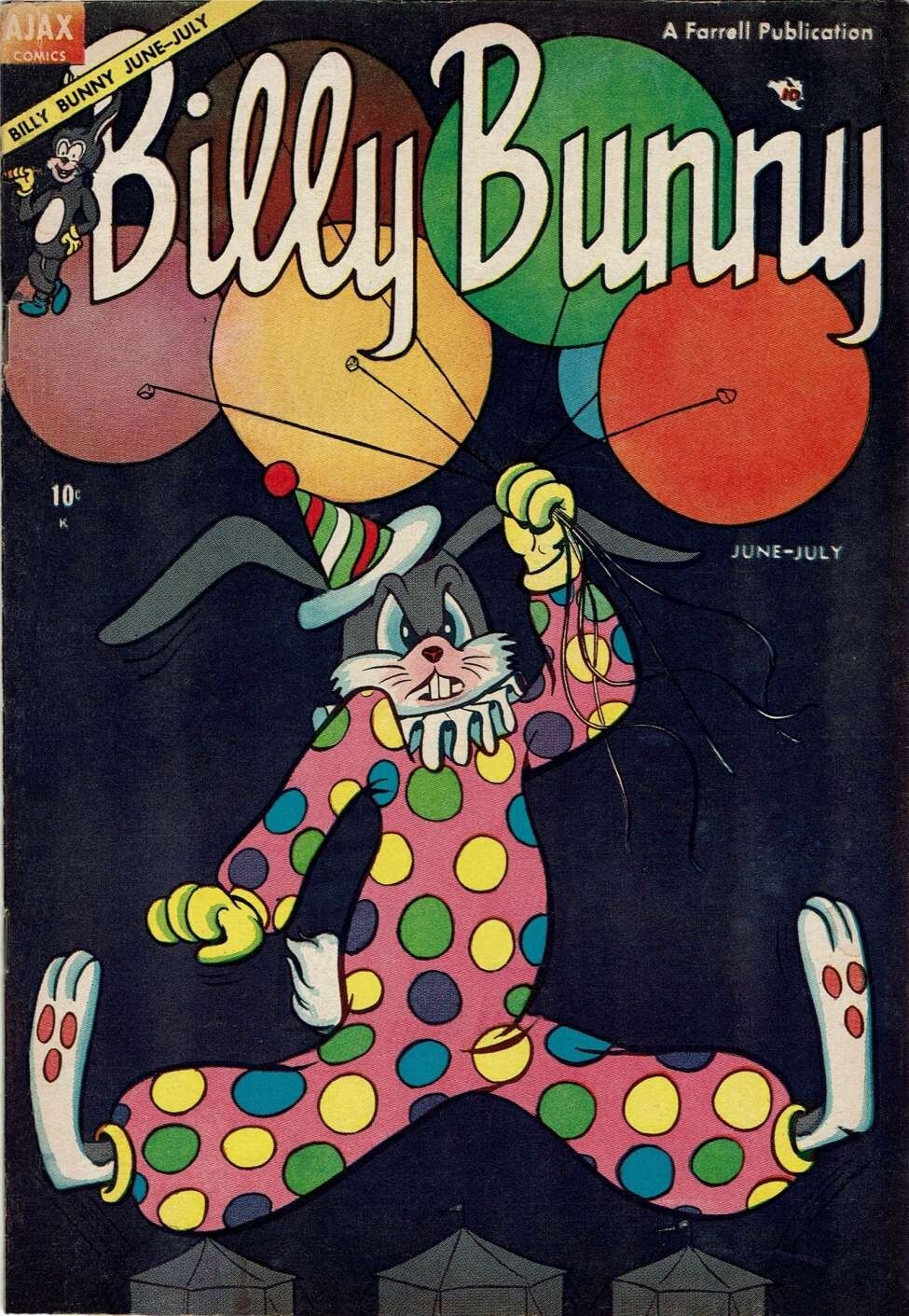 BILLY BUNNY COMIC BOOK COVER *2X3 FRIDGE MAGNET* COLLECTIBLE HUMOR ...