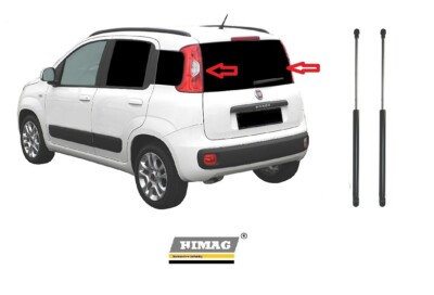 2 Pistoncini A Gas Per Portellone Panda 169 (2003-2011) - Ricambio Specifico Per Cofano Posteriore - Facile Installazione - Foto 4