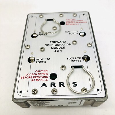 ARRIS #1500282-001 FORWARD CONFIGURATION MODULE 4X4 FOR OM4100 | eBay
