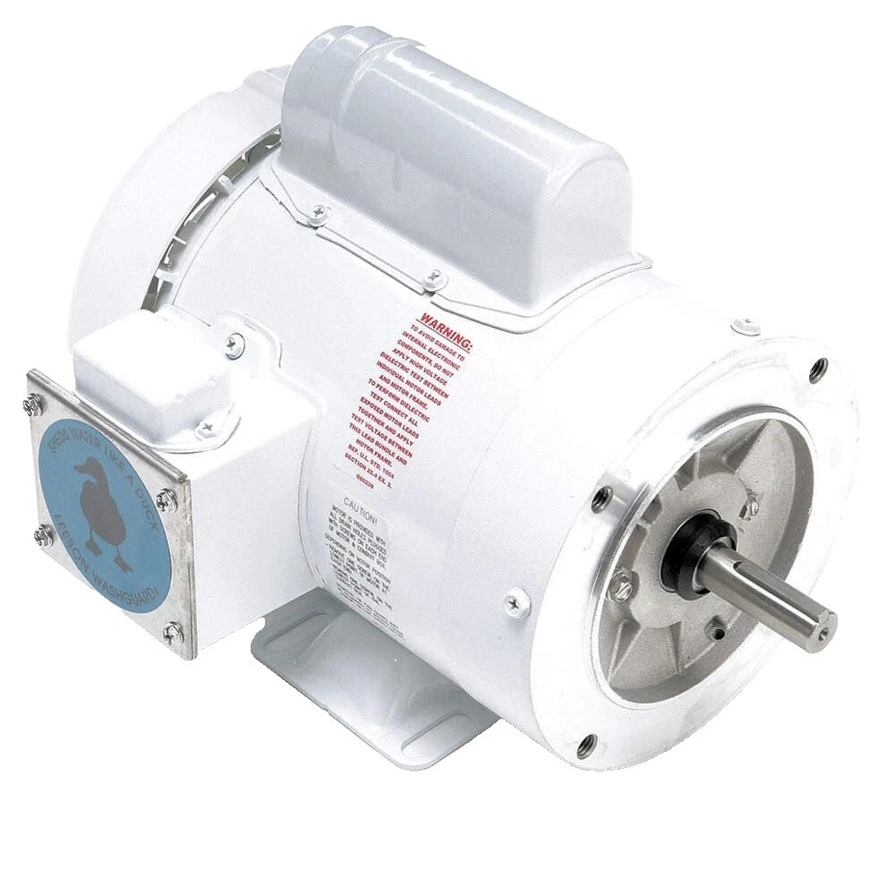 Three Phase General Purpose Industrial Electric Motors 3/4 HP Rated Load