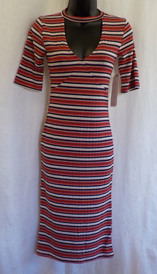 almost famous dresses Camel Cable Knit Sleeveless Turtleneck Dress Front Tie Almost Famous Dress Womens Sz