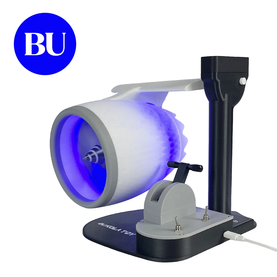 Ventilador de motor JetFan USB de escritorio motor a chorro humidificador actualizado creativo Foto 2 de 4