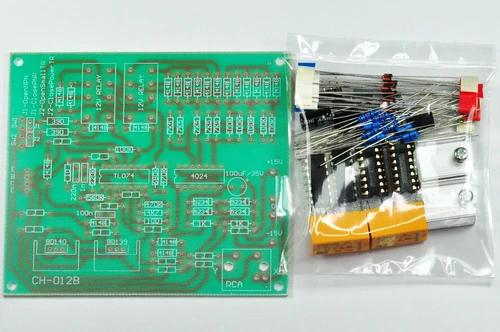 Transistor Curve Tracer adapter XY Oscilloscopes 2 ranges Bias Unassembled kit