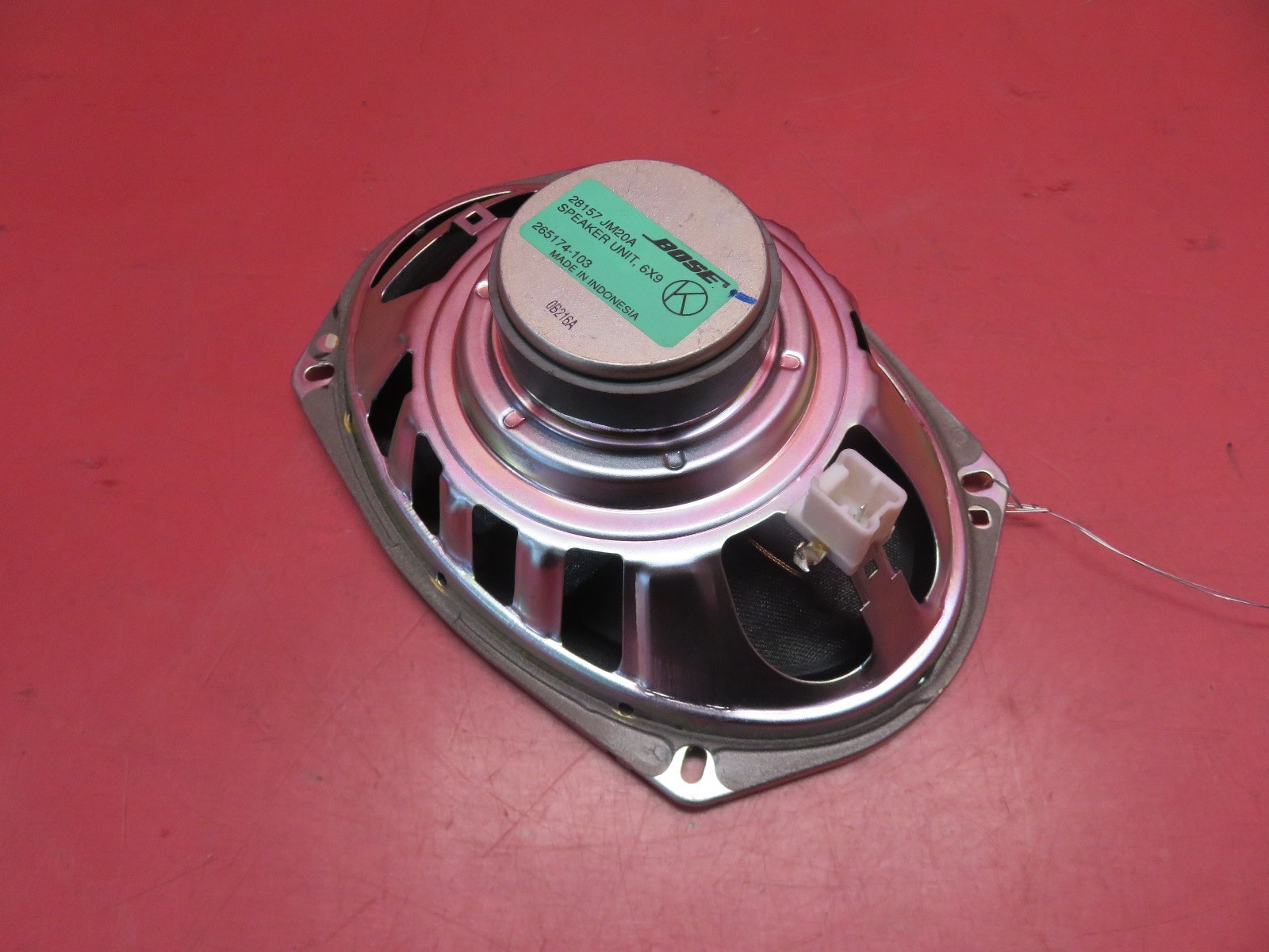 20102013 INFINITI G37S COUPE OEM LEFT REAR DRIVER SIDE DECKLID SPEAKER