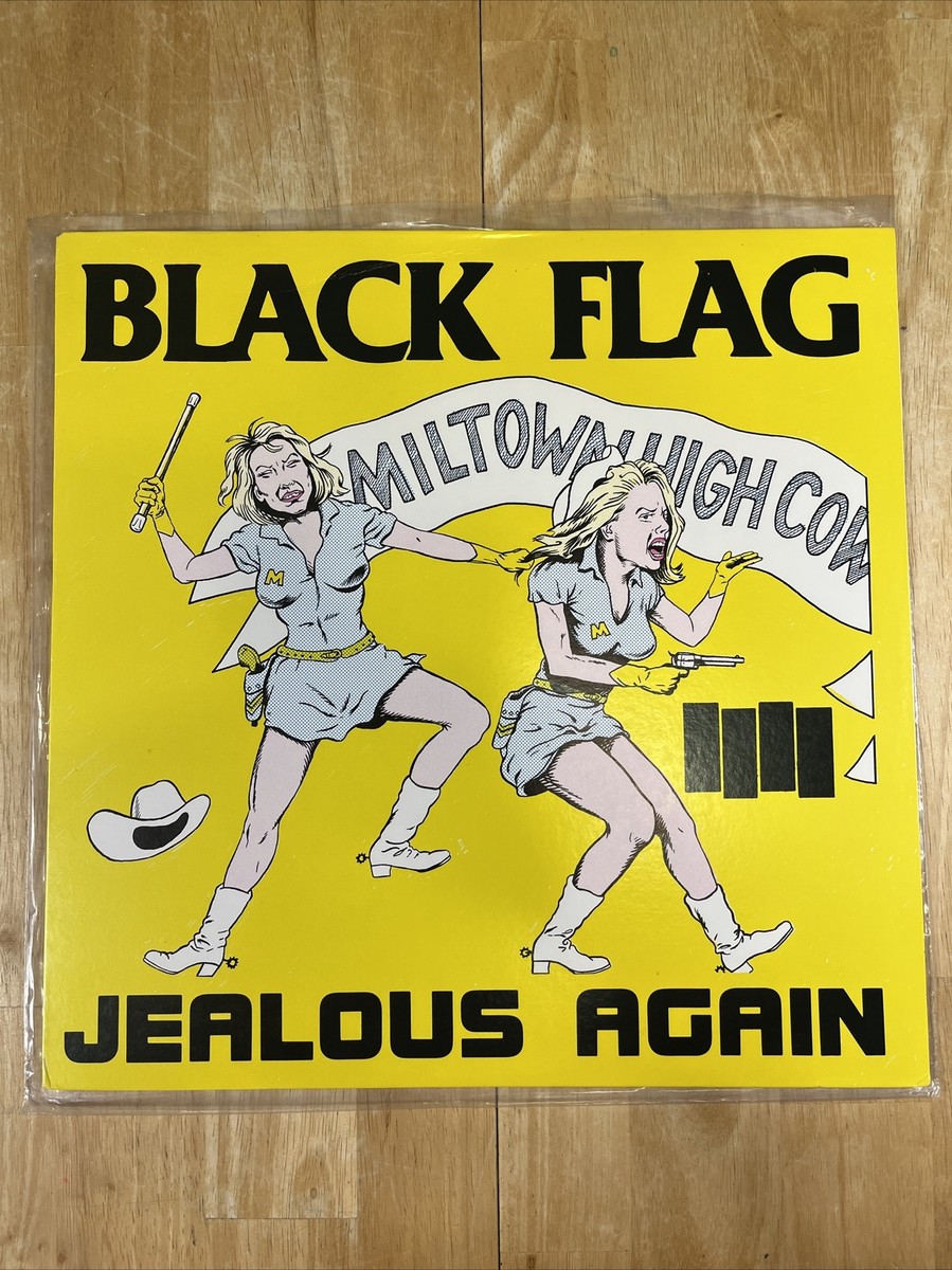 BLACK FLAG Jealous Again EP SST盤 Black Flag: Jealous Again--1980 12