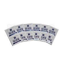 50 Zeiss Individually Wrapped Premoistened Lens Glasses Cleaning Cloth Wipe