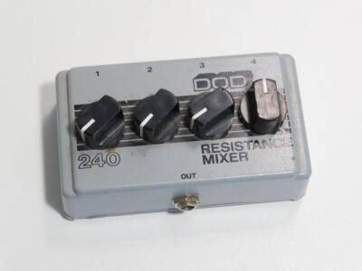 DOD 240 GUITAR RESISTANCE MIXER DISTORTION SWITCH