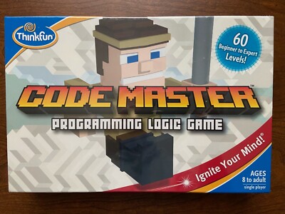 Thinkfun Code Master Programming Logic Minecraft Board Game - Brand New Sealed