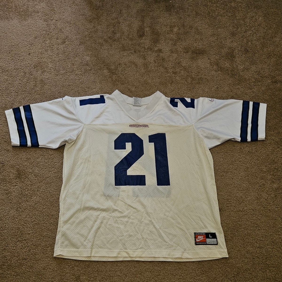 Vintage Nike Team Sports Deion Sanders Dallas Cowboys Jersey