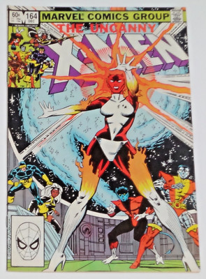 1982 MARVEL COMICS THE UNCANNY X-MEN #164 VF 1st CAROL DANVERS MS MARVEL BINARY