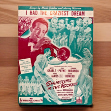 I Had the Craziest Dream (1942) ~ Mack Gordon ~ Piano/Vocal/Guitar ~ Sheet Music