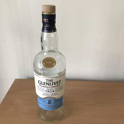 Glenlivet Founders Reserve Single Malt Scotch Whiskey 750mL Empty Bottle