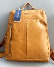 *NWT* American Leather Co. Cleveland 2.0 Leather Backpack Cafe Latte