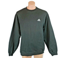 Vintage Vtg 90's NWOT NEW Adidas Sweatshirt Mens Size Medium Trefoil Black