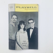 1967 Playbill Sam S. Shubert Theatre Larry Blyden, Alan Alda in The Apple Tree