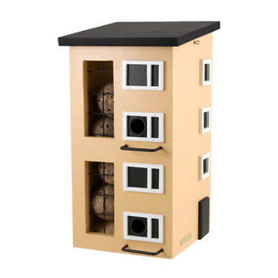 Wilde Life Garden - Triple Feeder - 3fach -Vogelfutter-Spender - Gelb - Holz